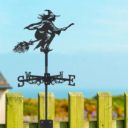Witch Metal Weathervane