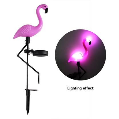 Solar Flamingo LED Light