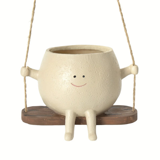 Creative Head Planter for Home & Garden Decor