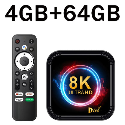 TV98 RK3528 Ultra HD 8K Smart TV Box