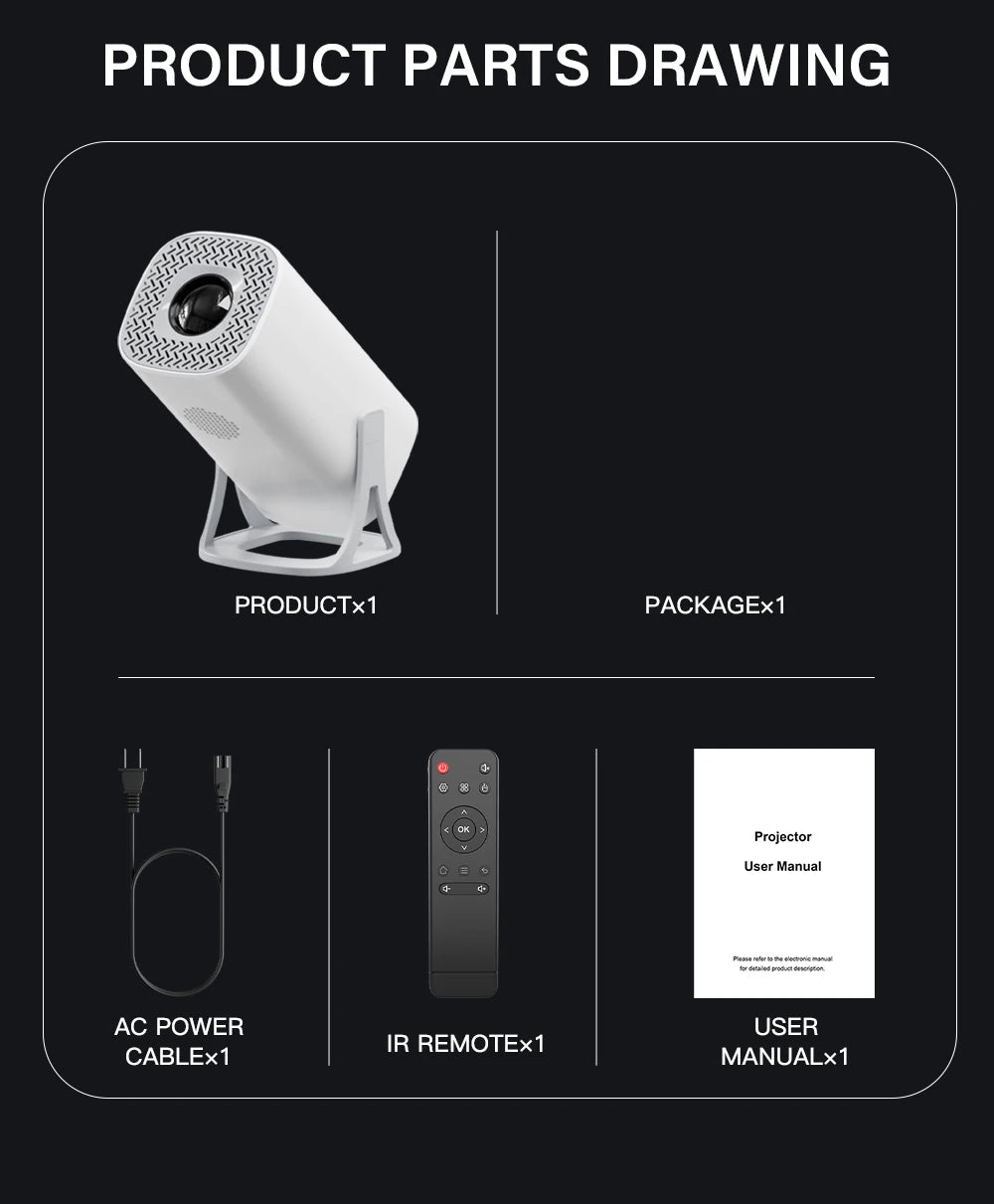 HONGTOP S40 Mini Projector