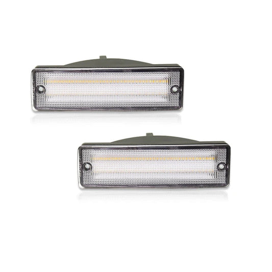 LED Bumper Amber Turn Signal & White DRL
