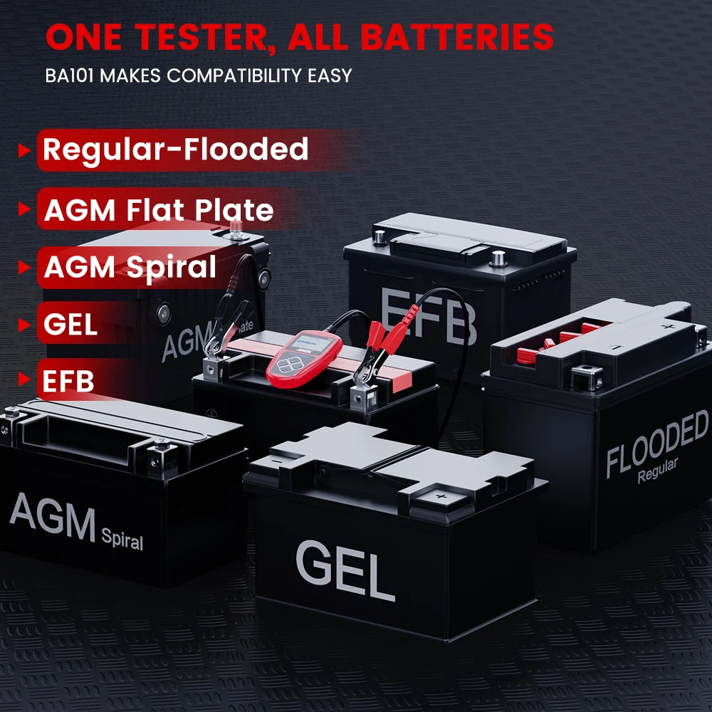 Automotive Battery Analyzer & Load Tester 100-2000CCA