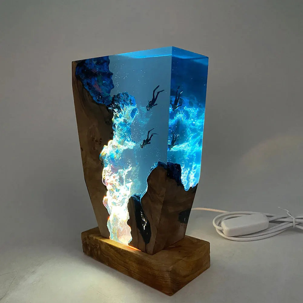 Seabed Exploration Resin Table Light