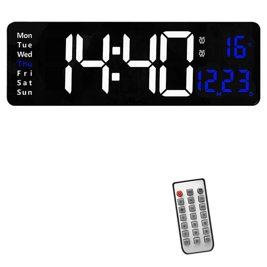 Large Digital Wall Clock