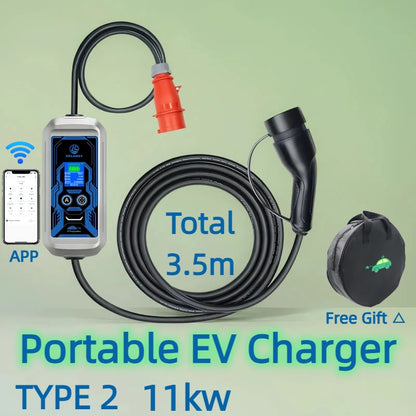 Portable Type2 with 3.5m Cable & APP Control