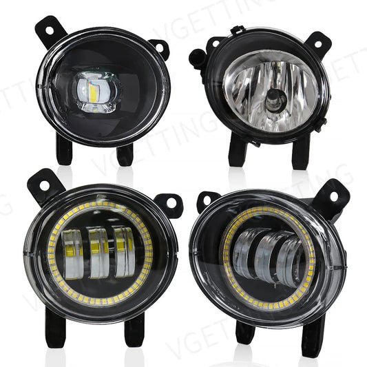 2PCS LED Angel Eye Fog Lamps