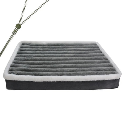 Removable Zipper Dog & Cat Bed Mat