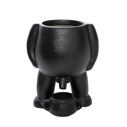Desktop & Patio Flower Pot with Drainage
