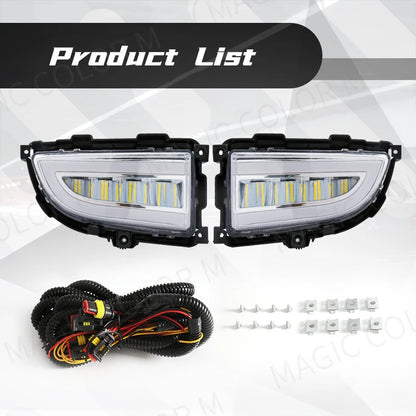 LED DRL Headlight & Fog Lamp