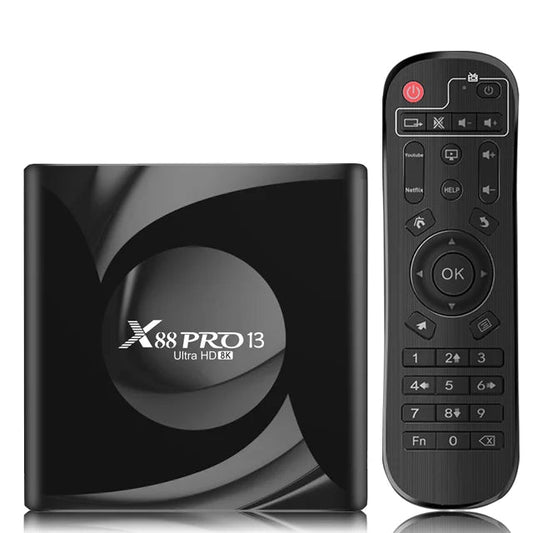 X88 Pro 13 Ultra HD 8K Smart TV Box