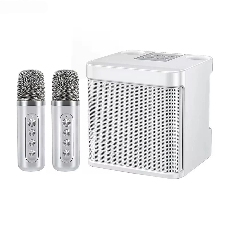 Portable Dual Microphone Karaoke Machine