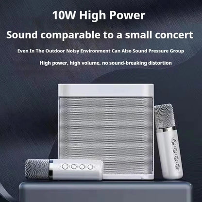 Portable Dual Microphone Karaoke Machine