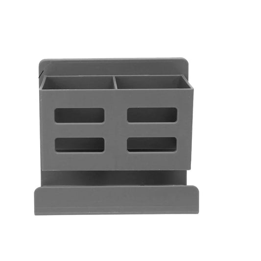 Hole-Free Wall-Mounted Bathroom Storage Rack