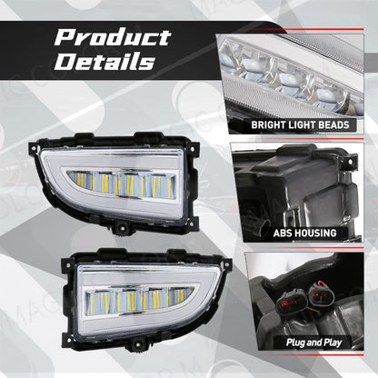 LED DRL Headlight & Fog Lamp
