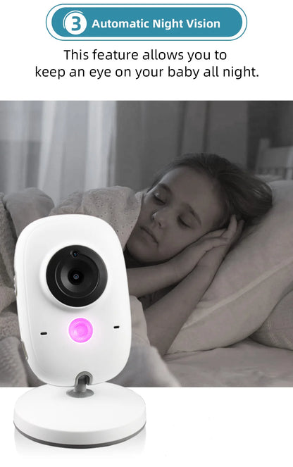 TakTark 3.2" Wireless Baby Monitor