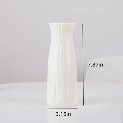 Minimalist Solid Color Plastic Pot
