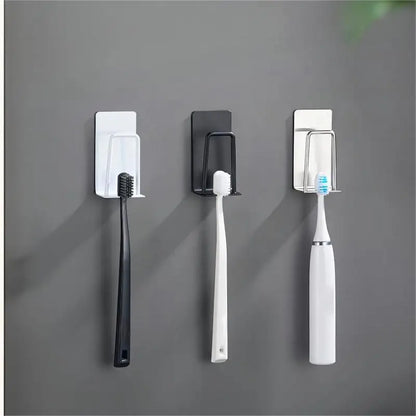 Stainless Steel Wall-Mounted Toothbrush Holder