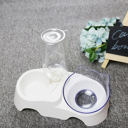 Double Cat & Dog Bowl