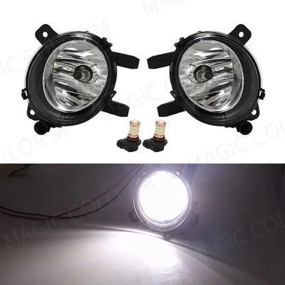 2PCS LED Angel Eye Fog Lamps