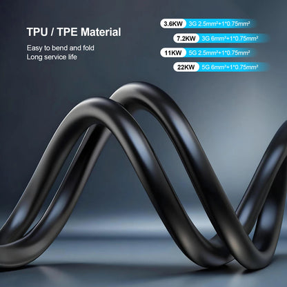 Portable Type2 with 3.5m Cable & APP Control