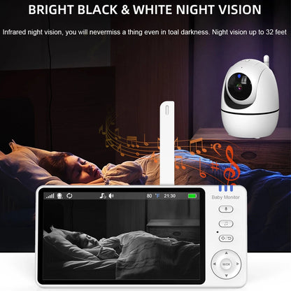 5.0" Wireless Video Baby Monitor