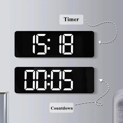 Large Digital Wall Clock