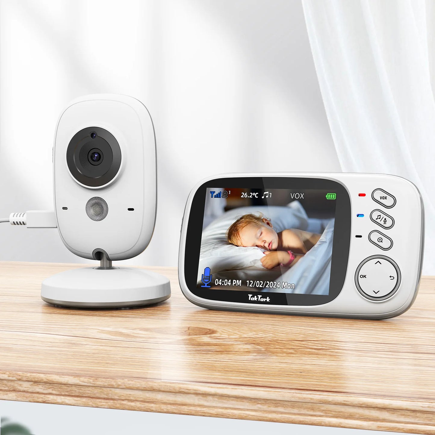 TakTark 3.2" Wireless Baby Monitor