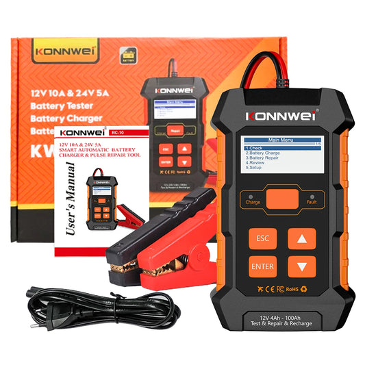Automatic Battery Tester & Pulse Repair Tool