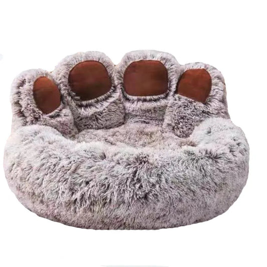 Fluffy Dog & Cat Bed Basket