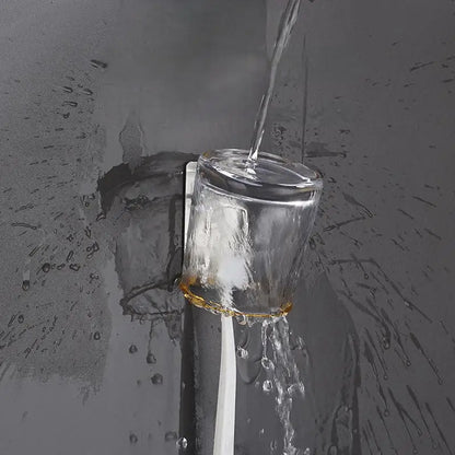 Stainless Steel Wall-Mounted Toothbrush Holder