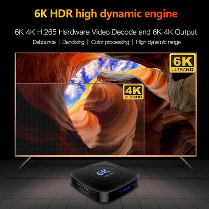HONGTOP 6K Smart TV Box