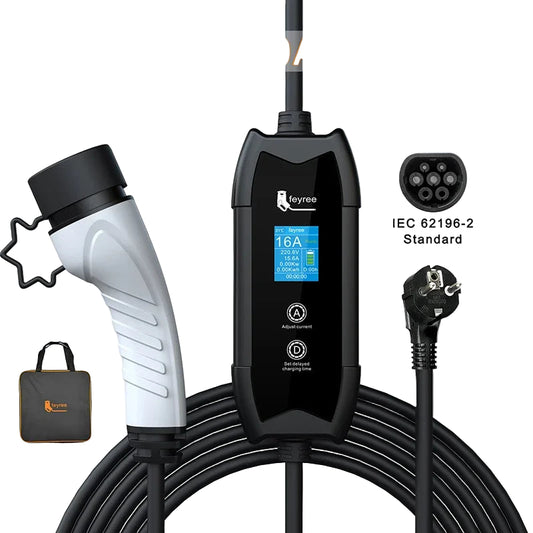 EV Portable Charger 3.5KW 16A 1-Phase