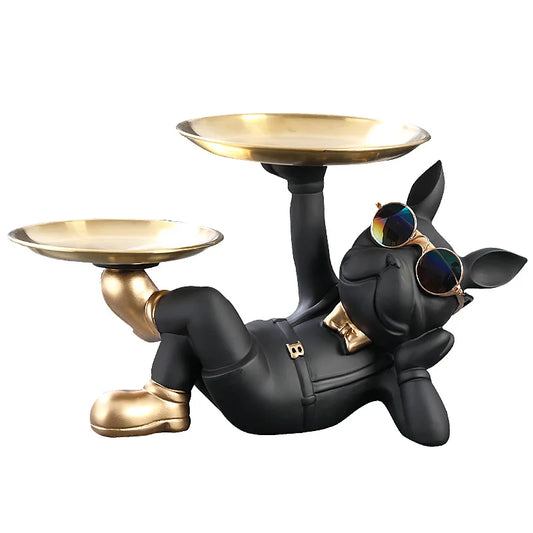 Wealth Dog Key & Candy Tray Ornament