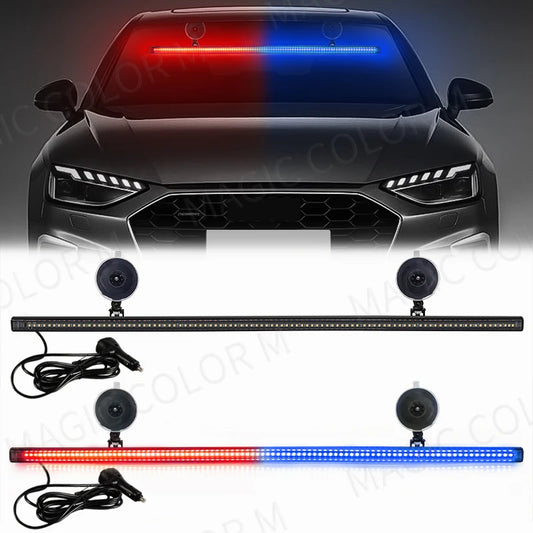 96 LED Strobe Warning Light Bar