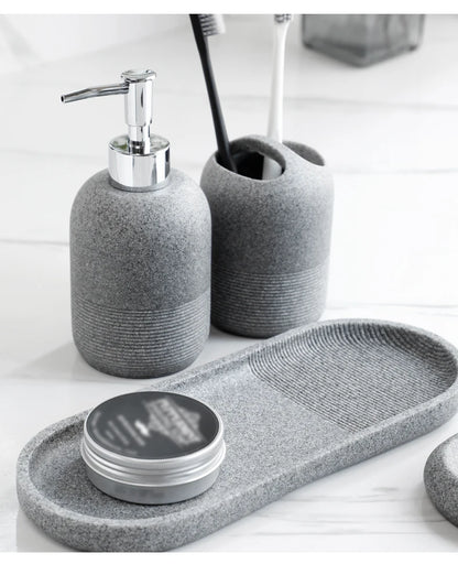 5PCS Bathroom Accessories Set – Lotion Dispenser