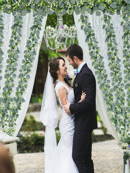 Silk Hanging Plants for Home, Garden & Wedding Decor