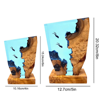 Seabed Exploration Resin Table Light