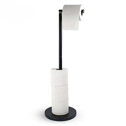 Freestanding Stainless Steel Toilet Paper Holder – Anti-Rust