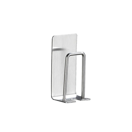 Stainless Steel Wall-Mounted Toothbrush Holder