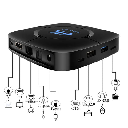 HONGTOP 6K Smart TV Box